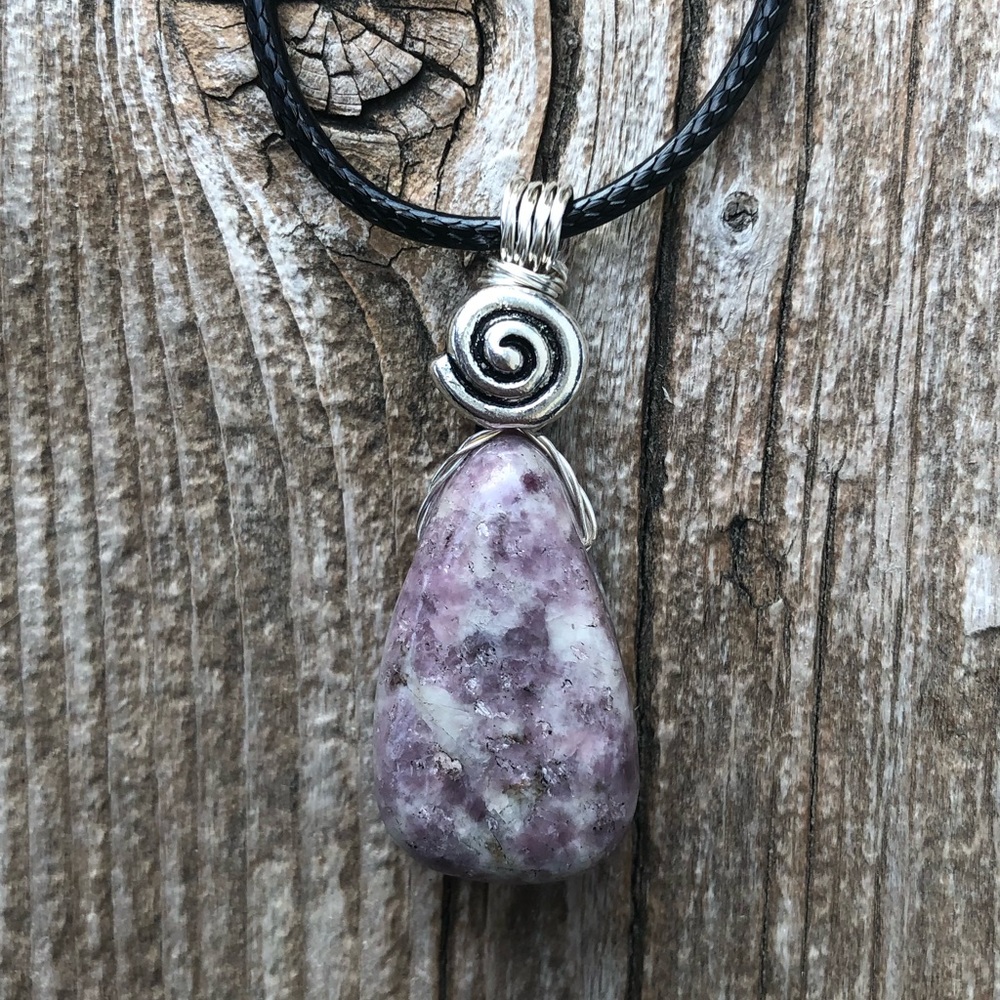 Lepidolite for a Calm and Peaceful Energy.